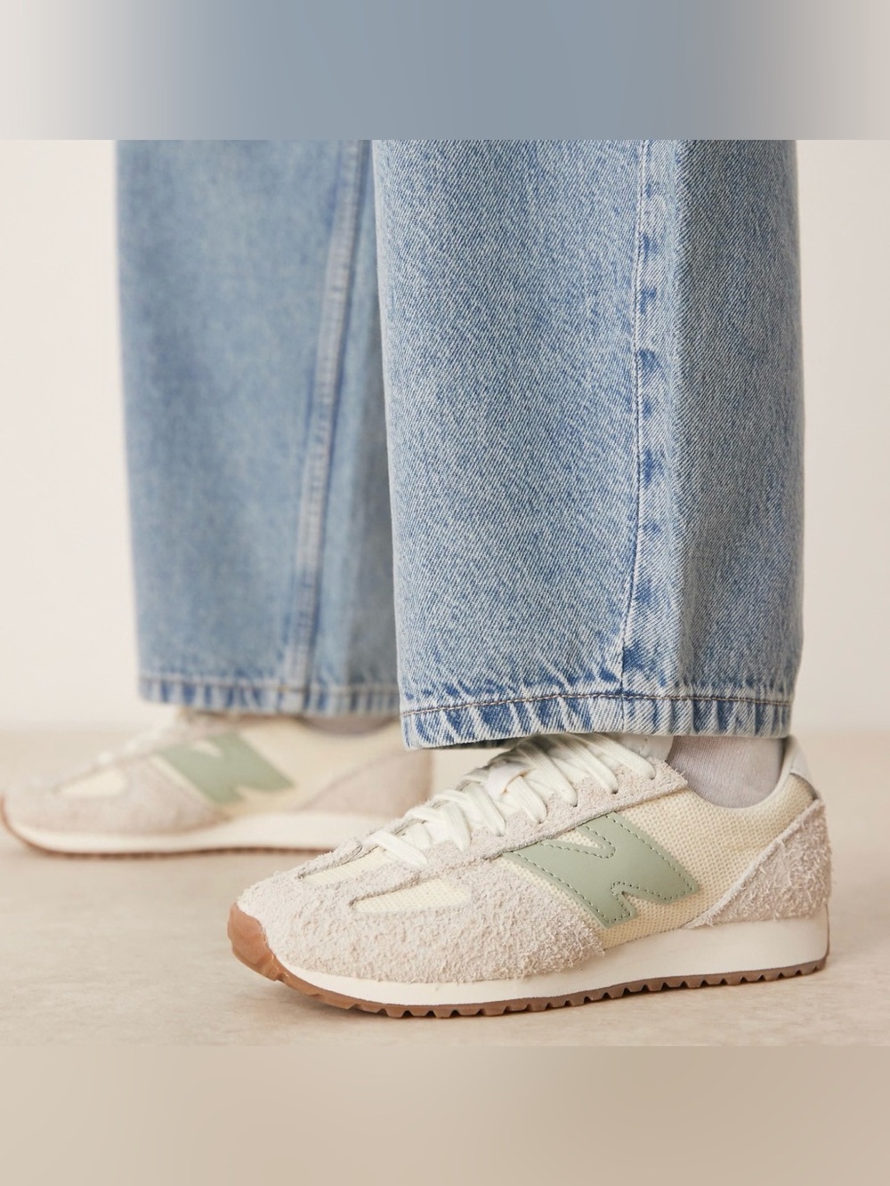 New Balance Women’s 471 Beige Green Runner Sneakers - SIZE 8 Womens/6.5 Unisex - Picture 11 of 11